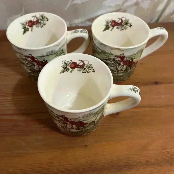 Vintage Set of 3  Johnson Bros Tally Ho Collection – 1960s - Picture 3 of 4